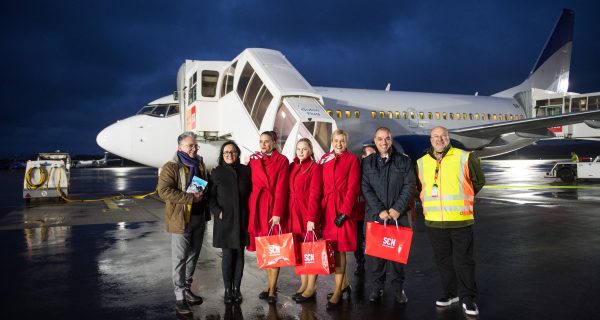 Linienflugverbindung Saarbrücken-Tuzla eingeweiht